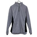 【中古】【古着】 NIKE フリース ジャケット ナイキ キッズ M グレー アウトドア ハーフジップ 古着卸 アメリカ仕入 a608-5837