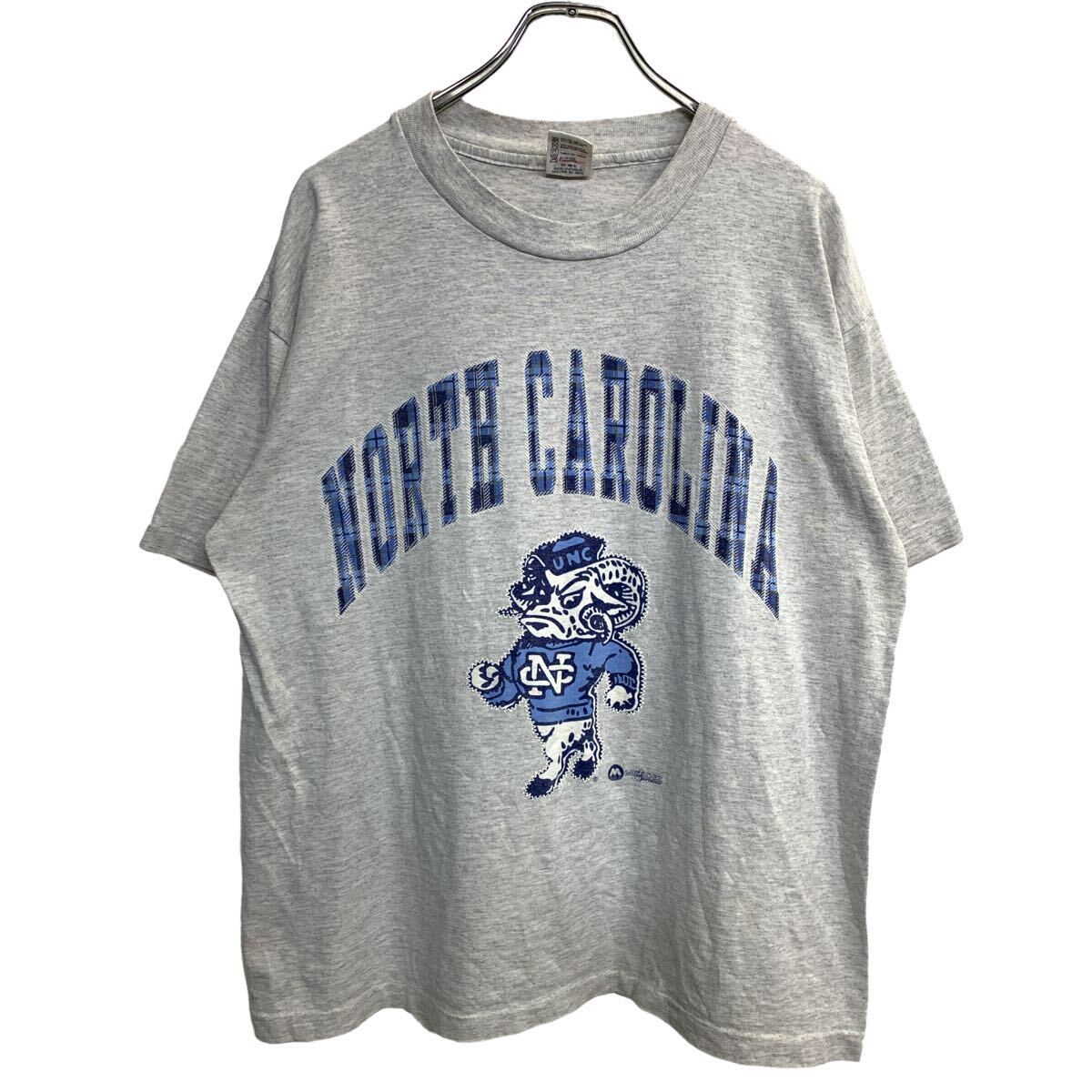 【中古】【古着】 anvil 半袖 プリント Tシャツ XLサイズ アンビル シングルステッチ グレー 古着卸 アメリカ仕入 t2408-3632
