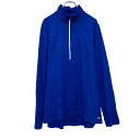 【中古】【古着】 champion プリント ジャージ XXL ブルー チャンピオン ビッグサイズ スポーツウェア ハーフジップ 古着卸 アメリカ仕入 a608...