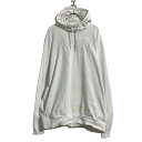【中古】【古着】 PUMA ロゴ スウェット パーカー 2XL ホワイト プーマ プルオーバー ビッグサイズ 古着卸 アメリカ仕入 a608-6178