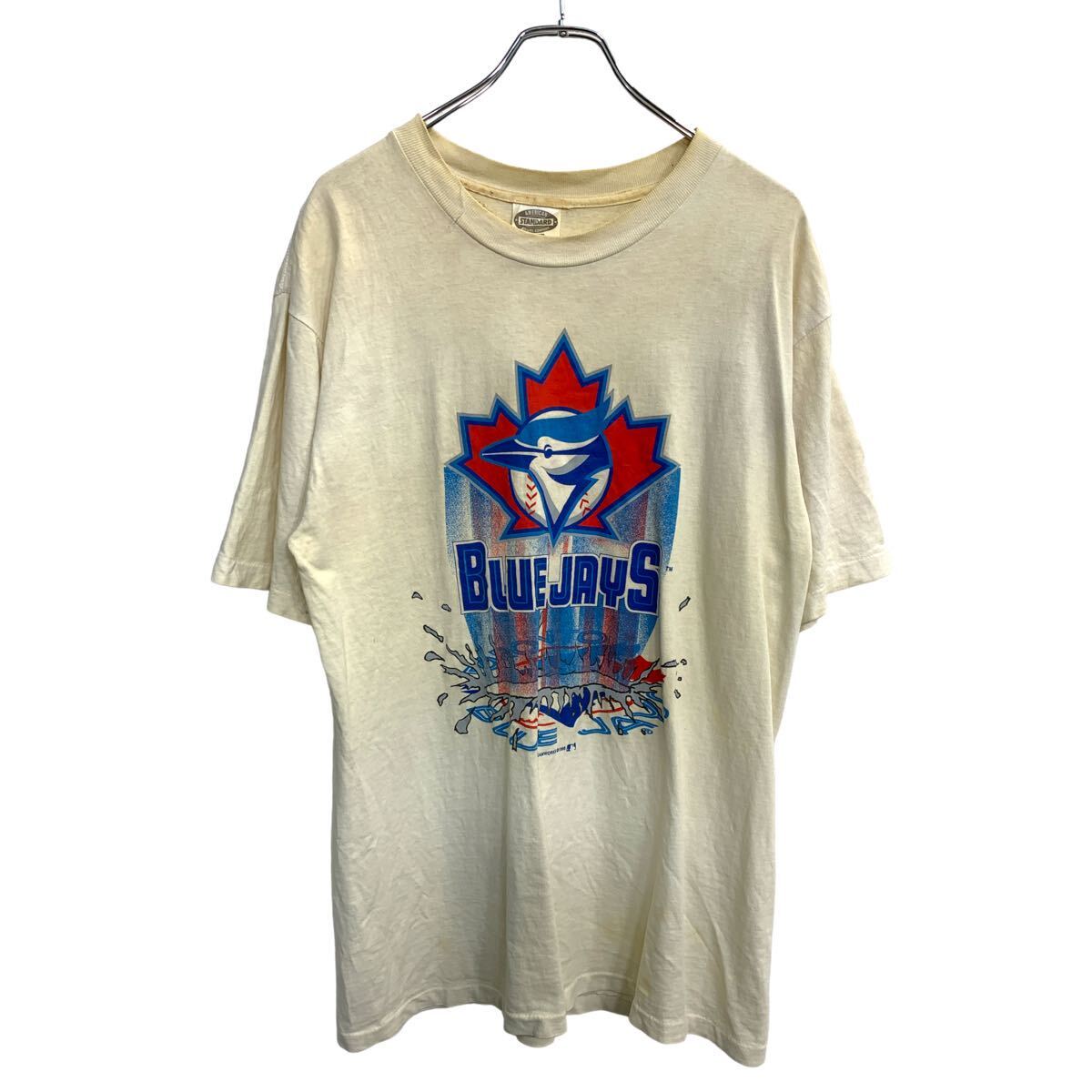 【中古】【古着】 AMERICAN STANDARD 半袖 プリント Tシャツ Mサイズ アメリカンスタンダード シングルステッチ USA製 古着卸 アメリカ仕入 t2408-3751