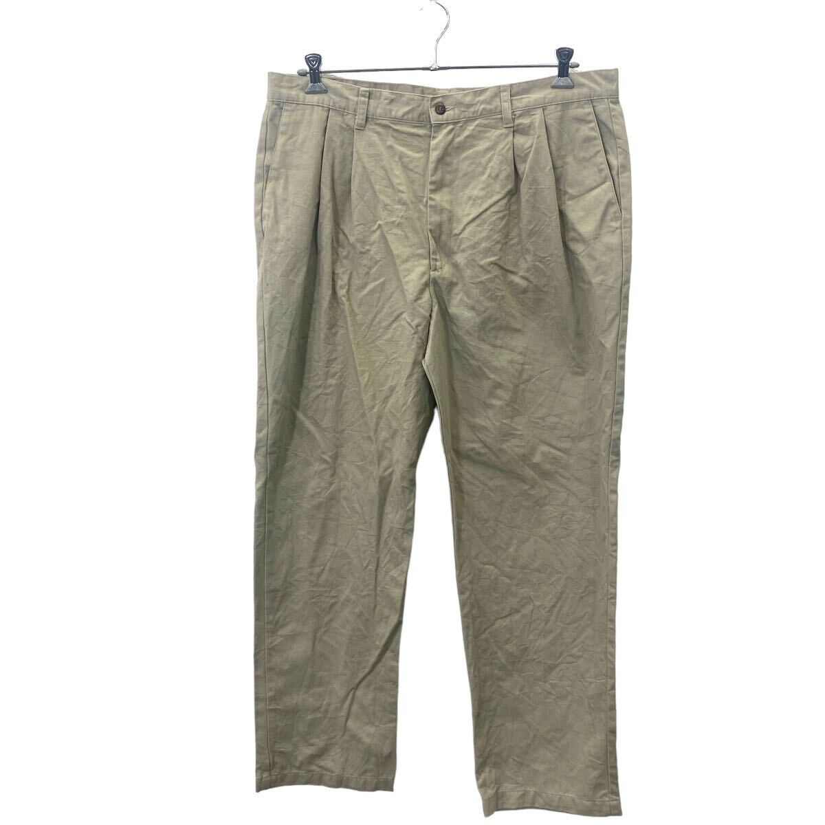 【中古】【古着】 DOCKERS GOLF チノパンツ コットンパンツ W40 ドッカーズゴルフ ベージュ 古着卸 アメリカ仕入 2408-408