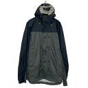 【中古】【古着】 L.L.Bean ジップアップ ナイロン ジャケット エルエルビーン M ブラック マウンテンパーカー アウトドア 古着卸 アメリカ仕入 a608-6206