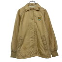 【中古】【古着】 ANTIGUA ナイロン コーチジャケット ラグラン M~ ベージュ スナップボタン 古着卸 アメリカ仕入 a608-6634