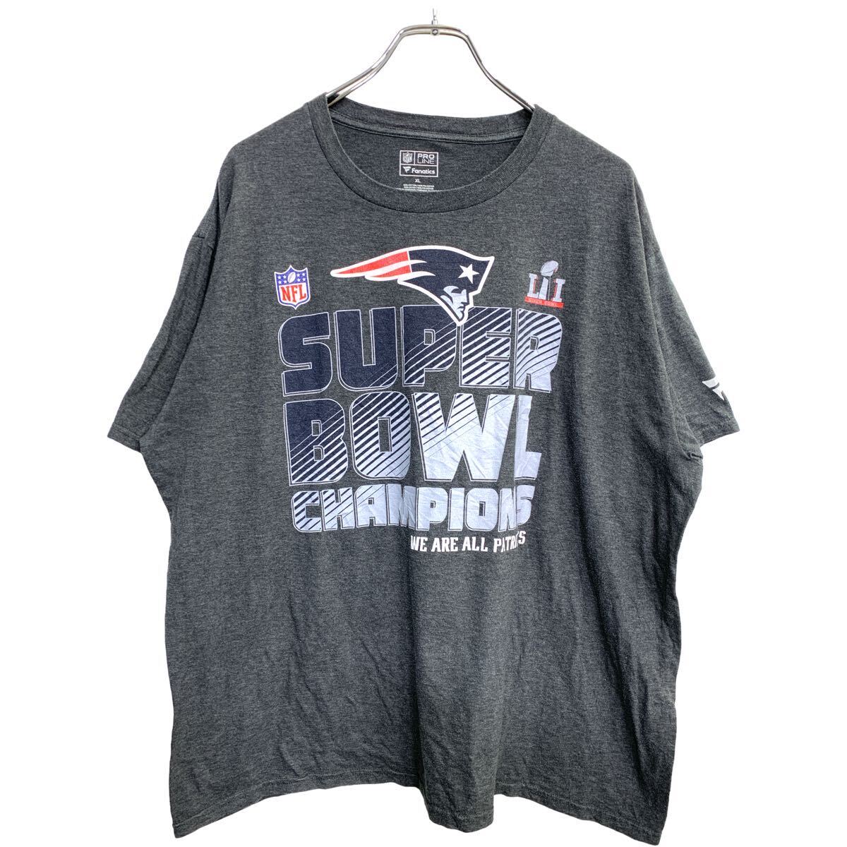 Rakuten - 【中古】【古着】 NFL 半袖 プリント Tシャツ XLサイズ エヌエフエル グレー 古着卸 アメリカ仕入 t2408-3964