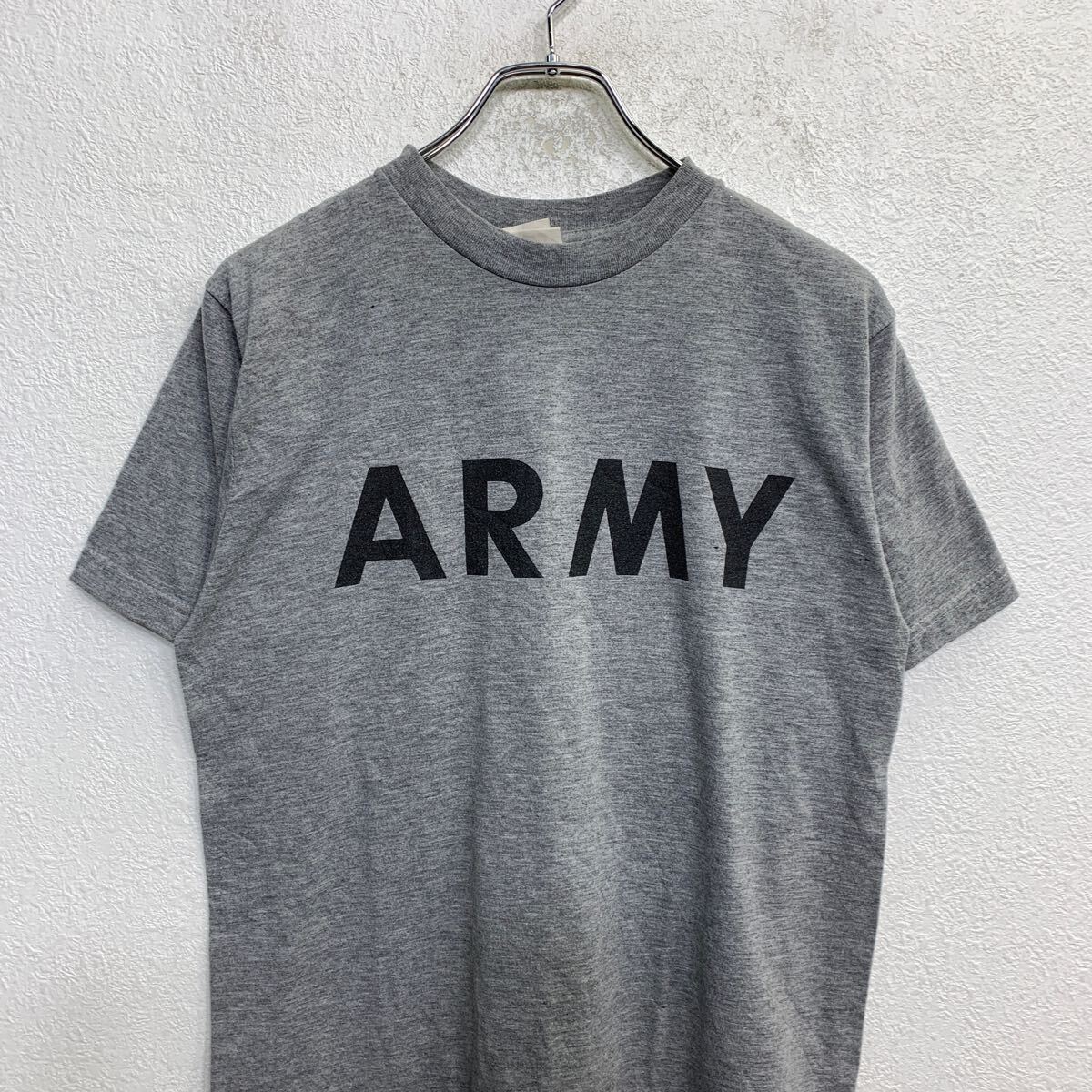 【中古】【古着】 半袖 プリント Tシャツ Sサイズ ロゴ グレー ポリエステル 古着卸 アメリカ仕入 t2408-3983