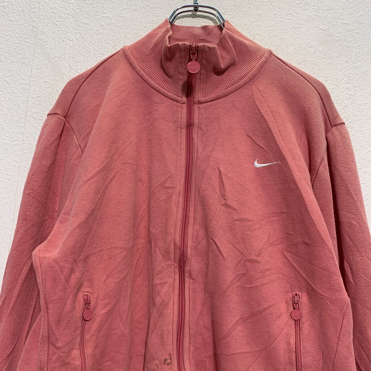 【中古】【古着】 NIKE ジップアップ ロゴスウェット トレーナー XL 160〜 キッズ ...