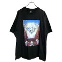 【中古】【古着】 Diamond 半袖 プリント Tシャツ XLサイズ ダイヤモンド ブラック コットン 古着卸 アメリカ仕入 t2409-3009