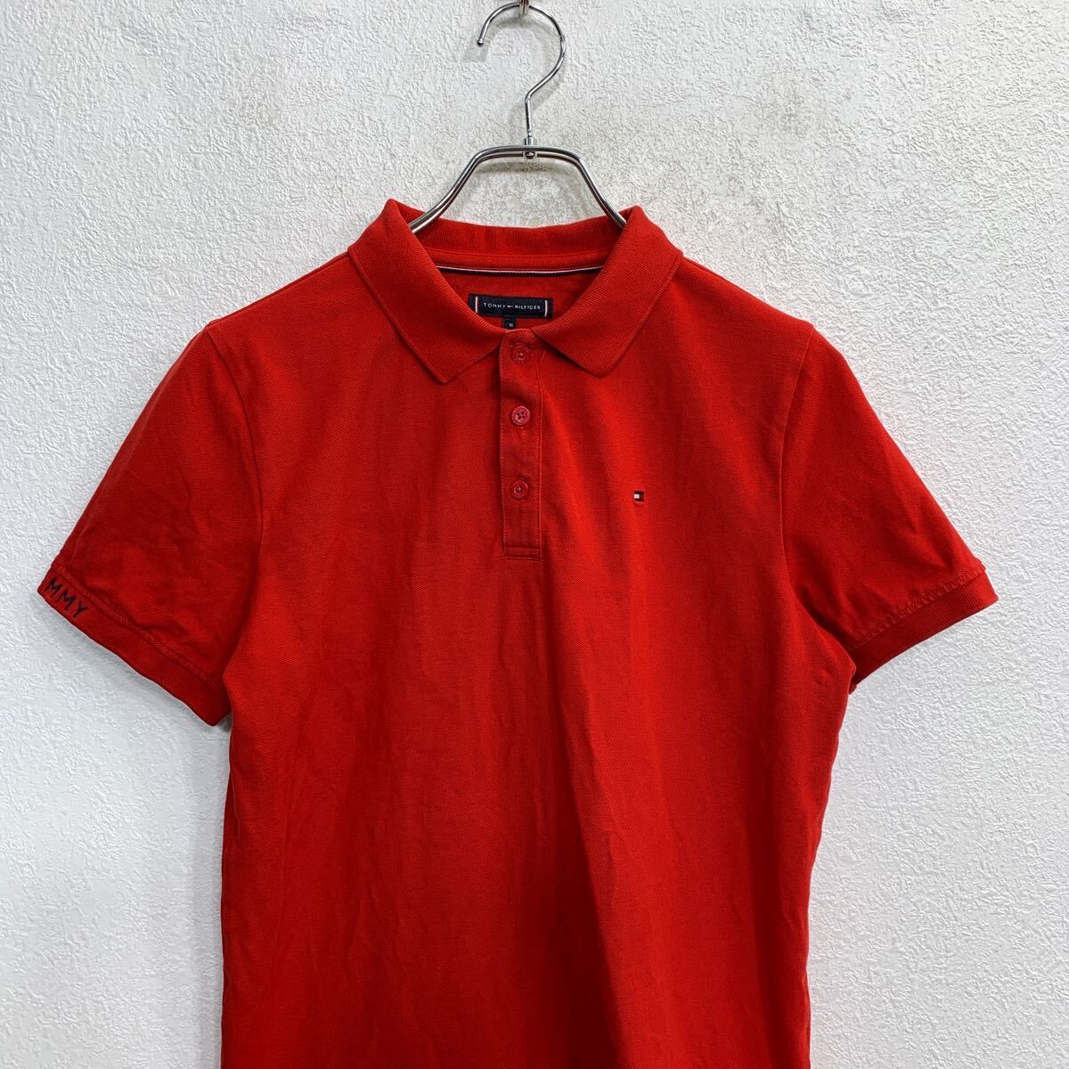 【中古】【古着】 TOMMY HILFIGER 半袖ポロシャツ Lサイズ トミーヒルフィガー ジ...