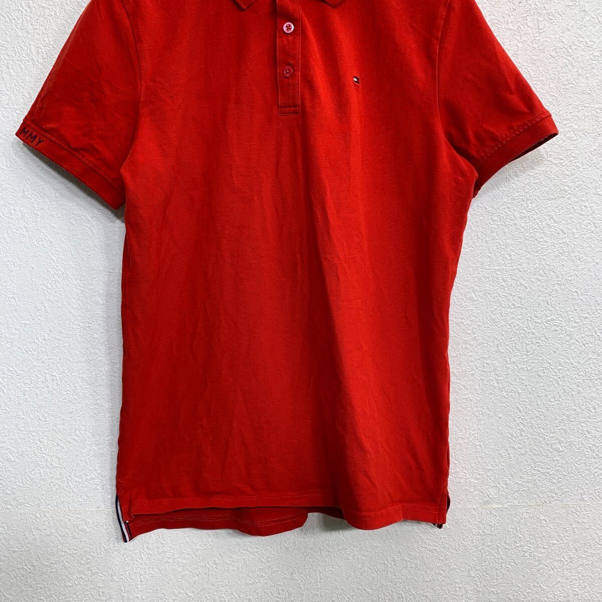 【中古】【古着】 TOMMY HILFIGER 半袖ポロシャツ Lサイズ トミーヒルフィガー ジ...