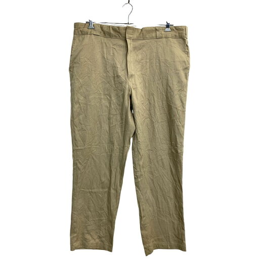 【中古】【古着】 Dickies ワークパンツ W42 ディッキーズ ビッグサイズ ベージュ 古着卸 アメリカ仕入 2409-146 【中古】【古着】 Dickies ワークパンツ W42 ディッキーズ ビッグサイズ ベージュ 古着卸 アメリカ仕入 2409-146