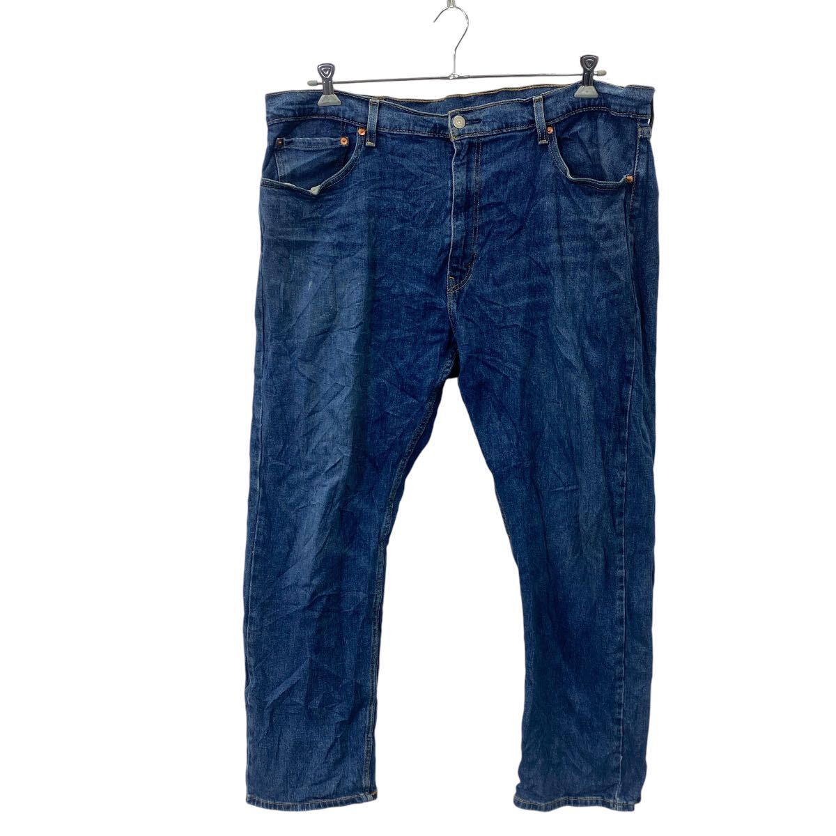 【中古】【古着】 Levi's 505 デニムパンツ W40 リーバイス ビッグサイズ ブルー系 古着卸 アメリカ仕入 2409-265