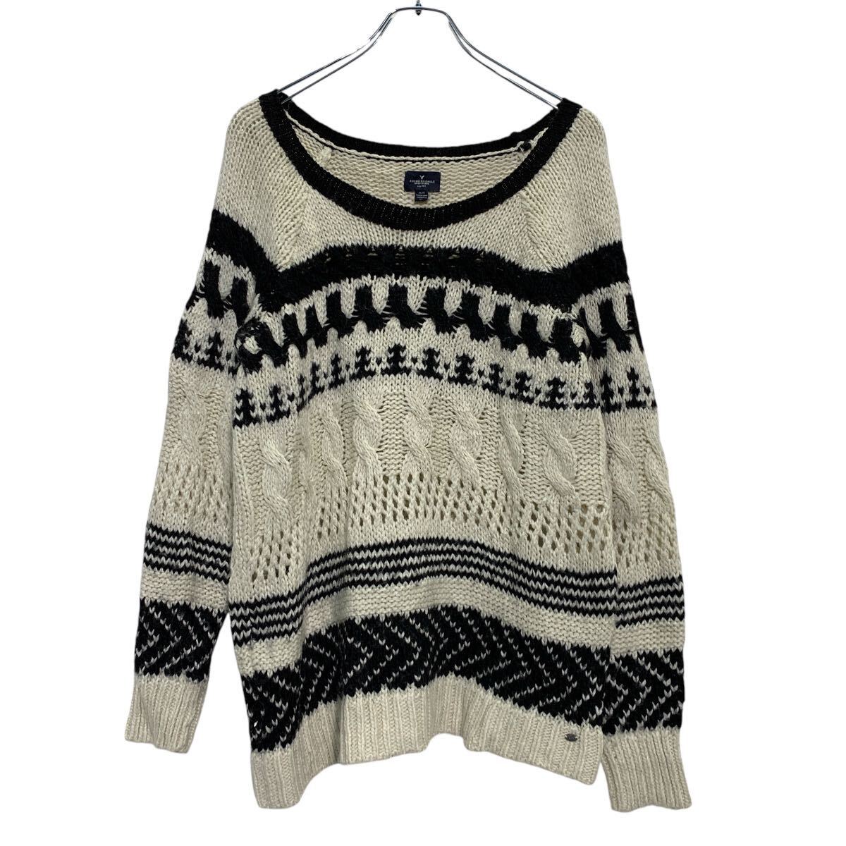 ����šۡڸ���� AMERICAN EAGLE ������ ������뺮�� �˥å� �������� M ��ǥ����� �ۥ磻�� �֥�å� ����ꥫ�󥤡����� ���岷 ����ꥫ...