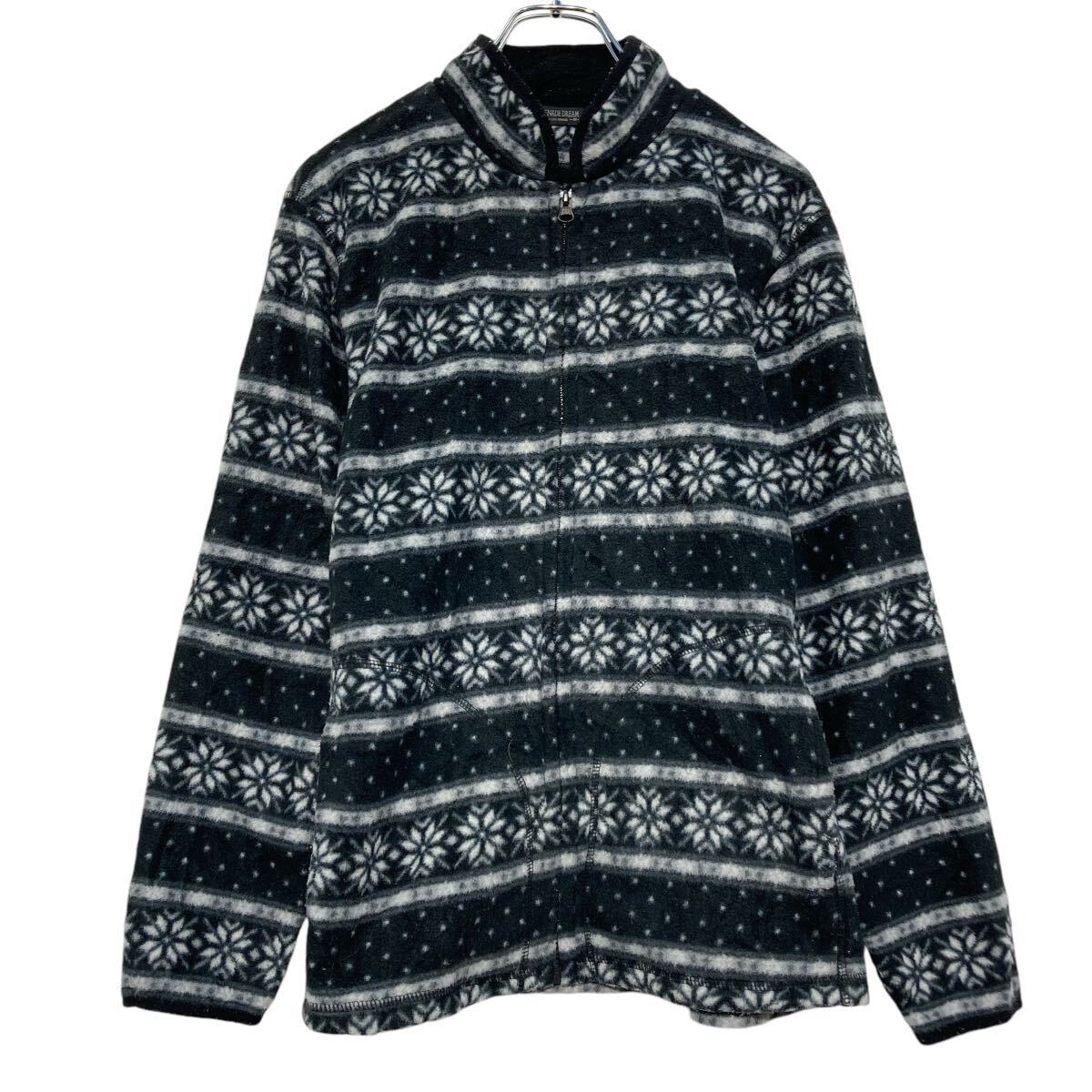 ★★複数点購入の場合は、1点分の送料で同梱発送致します。★★（合計金額が3,980円(税込)以上の場合は、送料無料となります。)商品に興味をもって頂き、誠に有難うございます。恐れ入りますが最後までお読み頂き、ご了承の上ご購入下さい。アメリカから輸入した フリース ジャケット の販売です。【商品説明】※色やデザインは画像をご覧ください。【サイズ】（海外規格の為、基本的には大きめのサイズ感となりますが、詳細は実寸をご参照ください。)サイズ表記にて M 実寸着丈 63cm肩幅 44cm身幅 52cm袖丈 48cm (袖下から計測)・素人採寸の為、誤差についてはご容赦下さい。・着用感につきましては普段着用されているものとの実寸を比較して参考にされてください。【状態】状態確認 C ランク品全体的にダメージ傷使用感が有ります。《ランク》A-デッドストックや未使用に近い状態B-使用感はあるが綺麗な状態C-使用感があり多少の汚れがある状態D-使用感があり汚れや破れがある状態（上記ランクは弊社基準でのランク付けとなります。あくまでも参考として頂き、詳細は画像をご確認の上、ご購入ください。また、見落としによる目立たない穴、ほつれ、破れ、汚れ等のダメージ品が混入している場合もございますことをご理解の上、ご購入をお願い致します。）・全体的に使用感はありますが着用に問題はありません。・未洗濯品です。・保管上の折りジワと、ベール品によるシワはご容赦下さい。・状態に特に敏感な方のご購入はご遠慮下さい。※不明な点がありましたらお気軽に、ご質問下さい。【発送】佐川急便で発送します。※（沖縄及び一部離島へはヤマト運輸で発送する場合があります）★★複数点購入の場合は、1点分の送料で同梱発送致します。★★（合計金額が3,980円(税込)以上の場合は、送料無料となります。)【ご注意】・購入後はノークレーム＆ノーリターンにて、お願い致します。（返品は一切お受けできません。）・古着、usedの特性等を充分にご理解頂ける方のご購入に限らせて頂きます。 古着にご理解の無い方、そ状態に特に敏感な方のご購入はご遠慮下さい。・サイズ感につきましては普段着用されているものとの実寸を比較して参考にされてください。・できるだけ現物に近い色味をお伝えできるように気を付けておりますが、撮影環境や使用するモニターによっては、商品と画像に若干の色誤差が生じますことをご了承ください。【営業について】 誠に勝手ながら、土曜、日曜、祝日、年末年始、ゴールデンウィークはお休みとさせて頂きます。また、お客様へのご対応時間は基本的には営業日の9:00〜17：00までになります。ご対応時間外や休業日にご購入いただいた商品や、ご質問など、頂いたご連絡への返信が滞る場合がございます。ご連絡、発送は休業明けより順次行っていきますのでご了承よろしくお願いいたします。★新商品、毎日大量入荷中です!!!同梱をご希望の場合は「まとめて購入」をご利用ください。商品合計金額が3980円以上の場合送料が無料になります。3980円未満でも1点分の送料で発送いたします。「まとめて購入」の利用方法に関してはヤフオクのヘルプページ等でご確認ください。20240910-0