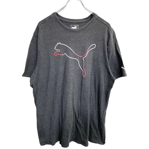 【中古】【古着】 PUMA 半袖 プリント Tシャツ XLサイズ プーマ グレー 古着卸 アメリカ仕入 t2409-3439 【中古】【古着】 PUMA 半袖 プリント Tシャツ XLサイズ プーマ グレー 古着卸 アメリカ仕入 t2409-3439