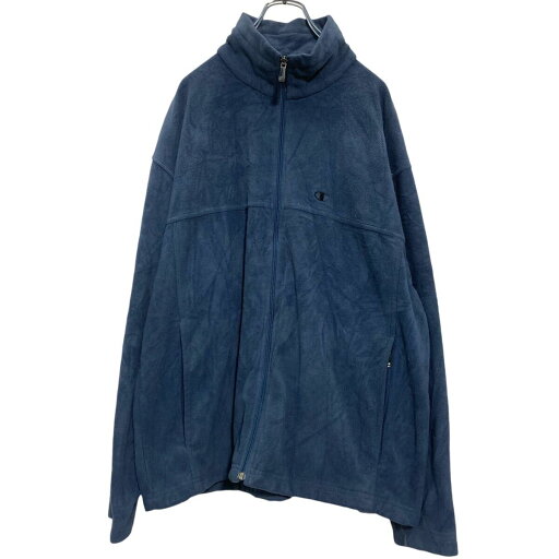 【中古】【古着】 Champion ジップアップ フリースジャケット XL ブルーグレー チャンピオン ビッグサイズ アウトドア 古着卸 アメリカ仕入 a609-5788 【中古】【古着】 Champion ジップアップ フリースジャケット XL ブルーグレー チャンピオン ビッグサイズ アウトドア 古着卸 アメリカ仕入 a609-5788
