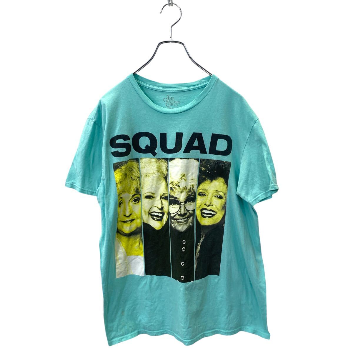 【中古】【古着】 THE GOLDEN GIRLS 半袖 プリント Tシャツ Lサイズ ザゴールデンガールズ グリーン系 古着卸 アメリカ仕入 t2409-3630