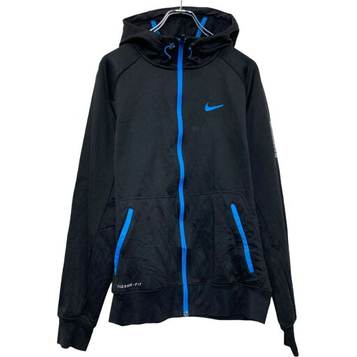 【中古】【古着】 Nike プリント スウェット パーカー ナイキ S ブラック ラグラン スポーツウェア 古着卸 アメリカ仕入 a609-6055 【中古】【古着】 Nike プリント スウェット パーカー ナイキ S ブラック ラグラン スポーツウェア 古着卸 アメリカ仕入 a609-6055