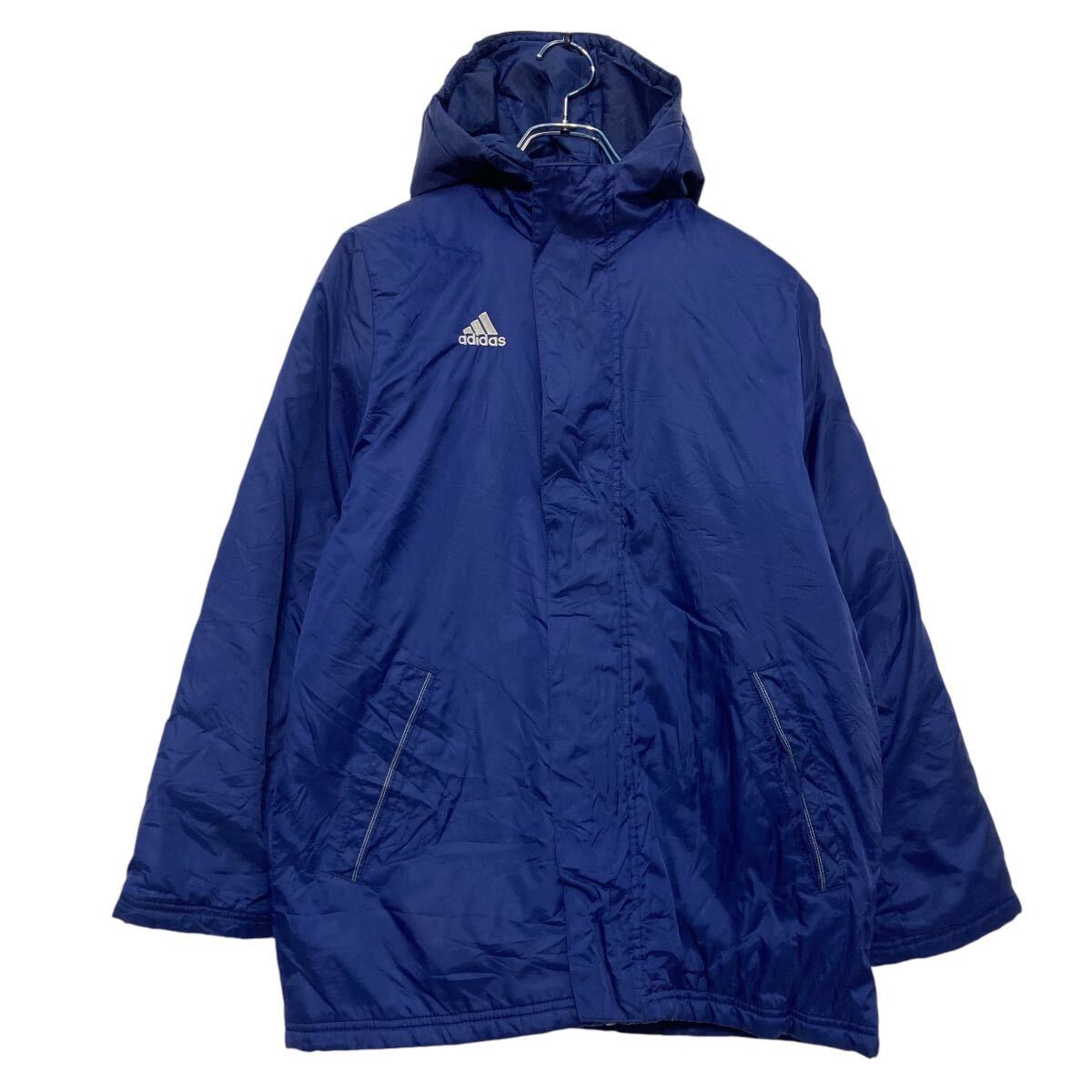 Other - 【中古】【古着】 adidas ダウン ナイロン ジャケット M アディダス 中綿 キッズ フルジップ 古着卸 アメリカ仕入 a609-6134