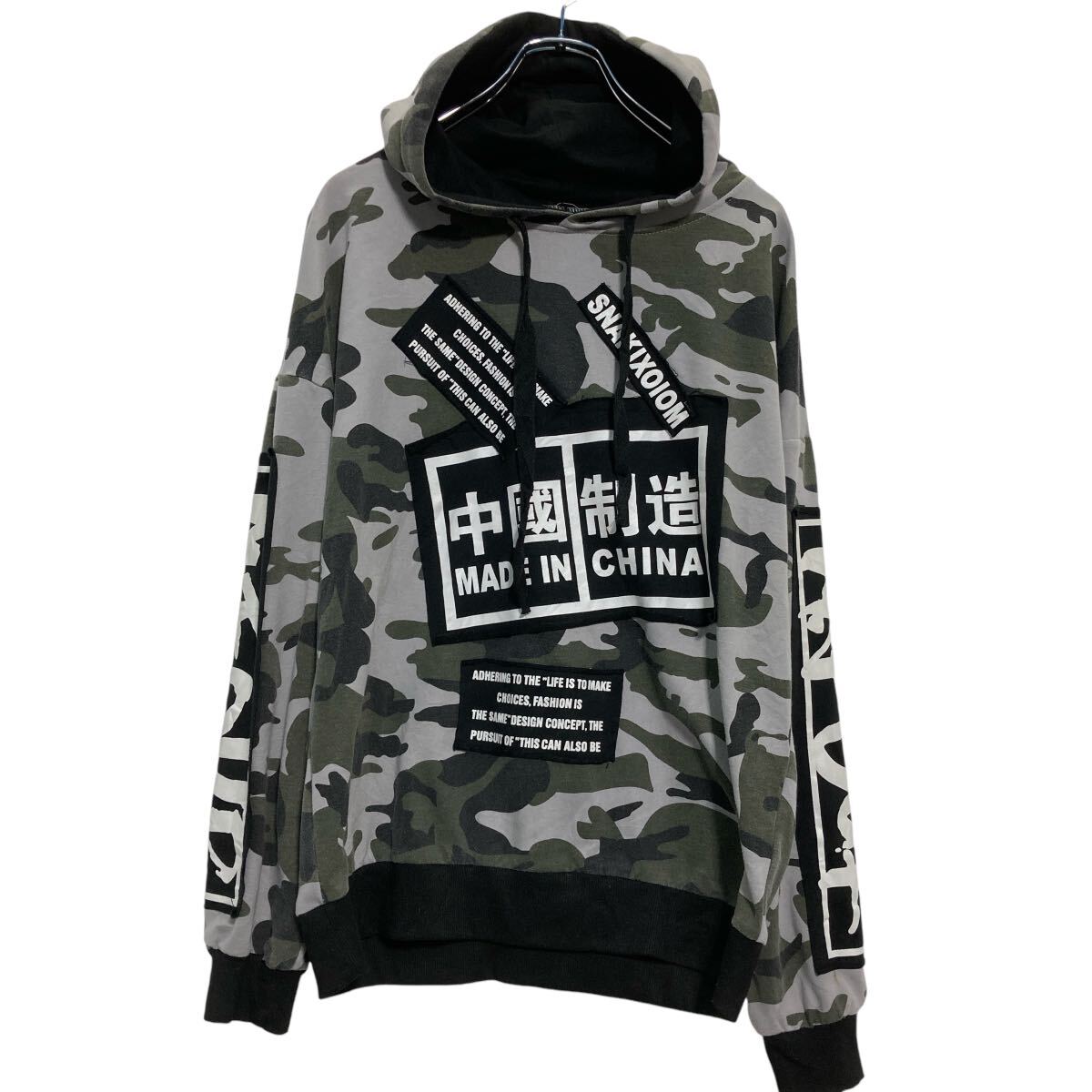 迷彩　フーディー　古着 00s U.S.ARMY ゴアテックス パーカー ミリタリー ジャケット