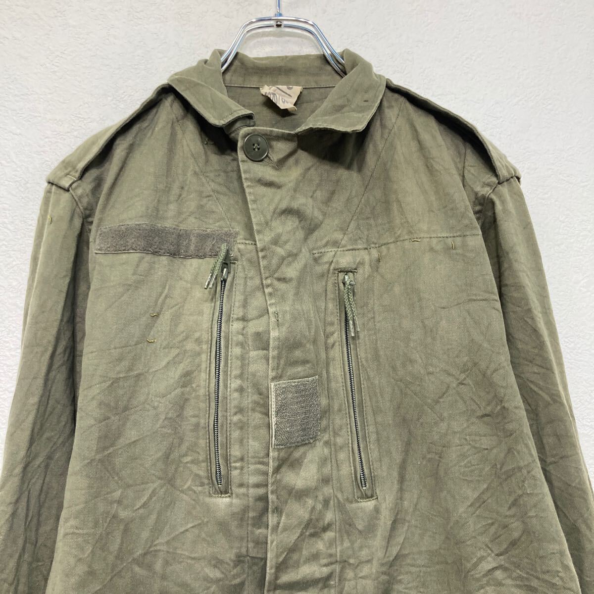 【中古】【古着】 military ミリタリー ジャケット S~ モスグリーン フィールドジャケット 古着卸 アメリカ仕入 a609-6569
