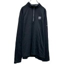 【中古】【古着】 NIKE ジャージ ナイキ L ブラック ハーフジップ ゴルフ スポーツウェア 古着卸 アメリカ仕入 a609-6930