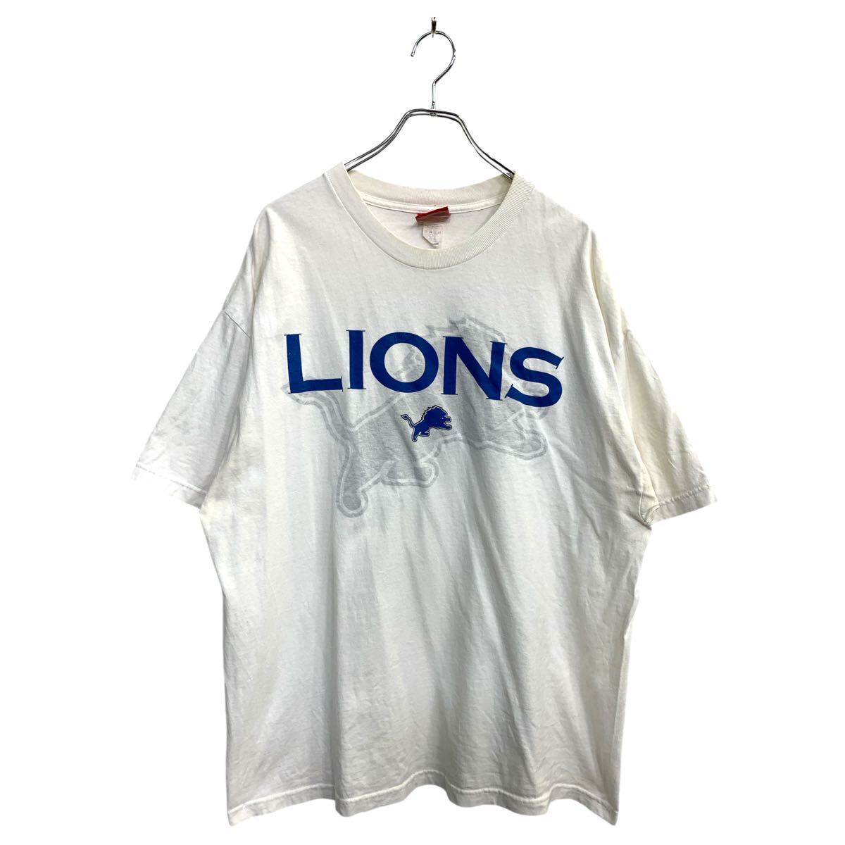 【中古】【古着】 NFL 半袖 プリント Tシャツ 2XLサイズ エヌエフエル ビッグサイズ ホワイト コットン メキシコ製 古着卸 アメリカ仕入 t2409-3929