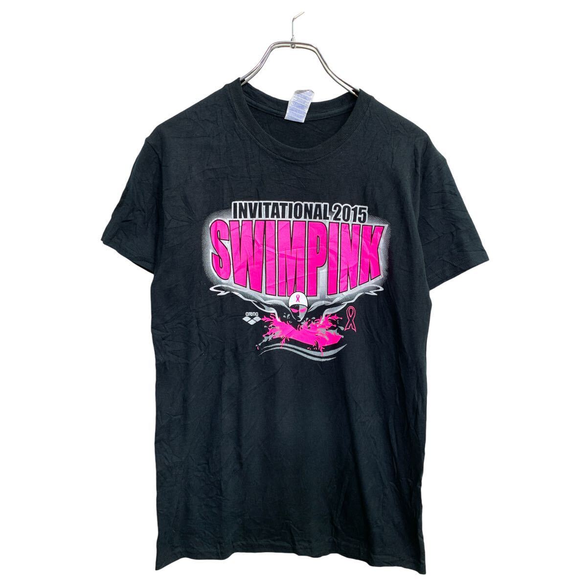 【中古】【古着】 GILDAN 半袖 プリント Tシャツ Sサイズ ギルダン ブラック コットン 古着卸 アメリカ仕入 t2409-3973