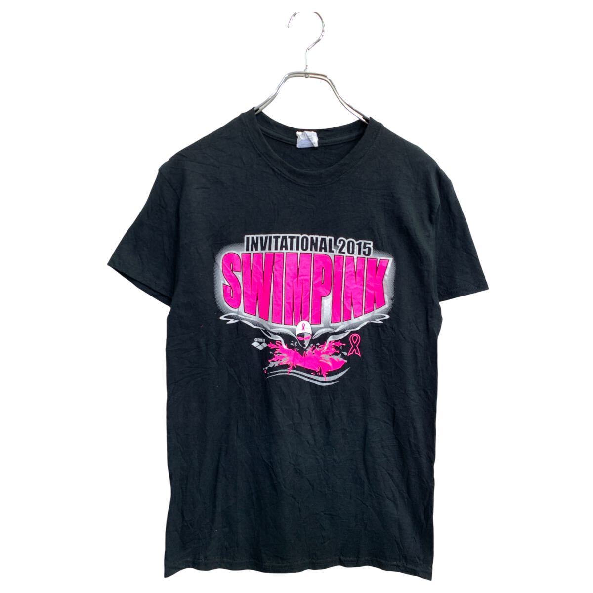 【中古】【古着】 GILDAN 半袖 プリント Tシャツ Sサイズ ギルダン ブラック コットン 古着卸 アメリカ仕入 t2409-3974