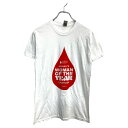 【中古】【古着】 GILDAN 半袖 プリント Tシャツ Sサイズ ギルダン ホワイト 古着卸 アメリカ仕入 t2409-3975