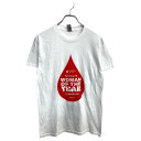 【中古】【古着】 GILDAN 半袖 プリント Tシャツ Sサイズ ギルダン ホワイト 古着卸 アメリカ仕入 t2409-3981