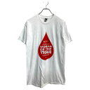 【中古】【古着】 GILDAN 半袖 プリント Tシャツ Mサイズ ギルダン ホワイト 古着卸 アメリカ仕入 t2409-3993