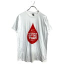 【中古】【古着】 GILDAN 半袖 プリント Tシャツ Mサイズ ギルダン ホワイト 古着卸 アメリカ仕入 t2409-3996