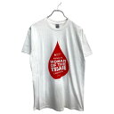 【中古】【古着】 GILDAN 半袖 プリント Tシャツ Mサイズ ギルダン ホワイト 古着卸 アメリカ仕入 t2409-4015