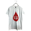 【中古】【古着】 GILDAN 半袖 プリント Tシャツ Mサイズ ギルダン ホワイト 古着卸 アメリカ仕入 t2409-4016