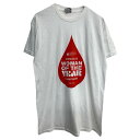 【中古】【古着】 GILDAN 半袖 プリント Tシャツ Mサイズ ギルダン ホワイト 古着卸 アメリカ仕入 t2409-4022