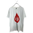 【中古】【古着】 GILDAN 半袖 プリント Tシャツ Lサイズ ギルダン ホワイト 古着卸 アメリカ仕入 t2409-4028