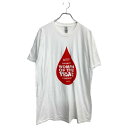 【中古】【古着】 GILDAN 半袖 プリント Tシャツ Lサイズ ギルダン ホワイト 古着卸 アメリカ仕入 t2409-4036