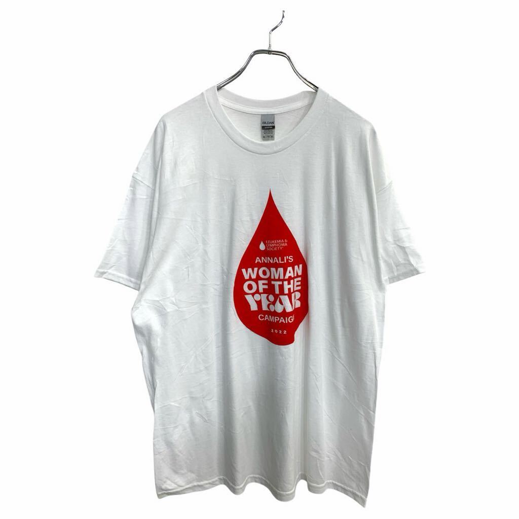 【中古】【古着】 GILDAN 半袖 プリント Tシャツ XLサイズ ギルダン ホワイト 古着卸 アメリカ仕入 t2409-4044