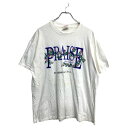 【中古】【古着】 Hanes 半袖 プリント Tシャツ Lサイズ ヘインズ ホワイト コットン メキシコ製 古着卸 アメリカ仕入 t2409-4049