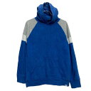 【中古】【古着】 GAP 無地 スウェット パーカー ギャップ XXL キッズ 160~ ブルー グレー プルオーバー ビッグサイズ 切替 古着卸 アメリカ仕入 a610-5120