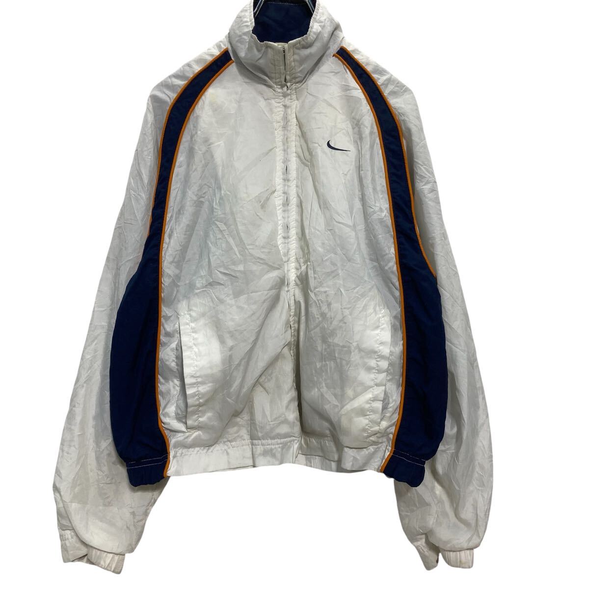 楽天市場】NIKE ナイロンジャケット（カラーホワイト）（メンズ
