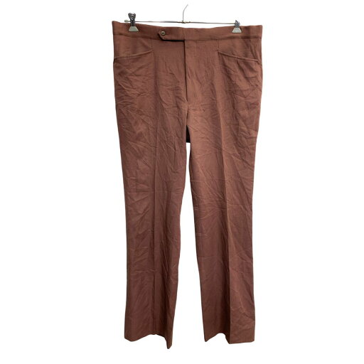 【中古】【古着】 SANSABELT スラックス W40 サンサベルト TALONジップ ビッグサイズ ブラウン 古着卸 アメリカ仕入 2410-126 【中古】【古着】 SANSABELT スラックス W40 サンサベルト TALONジップ ビッグサイズ ブラウン 古着卸 アメリカ仕入 2410-126