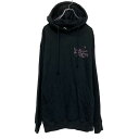 【中古】【古着】 INDEPENDENT プリント スウェット パーカー M ブラック プルオーバー バックプリント 古着卸 アメリカ仕入 a610-5587