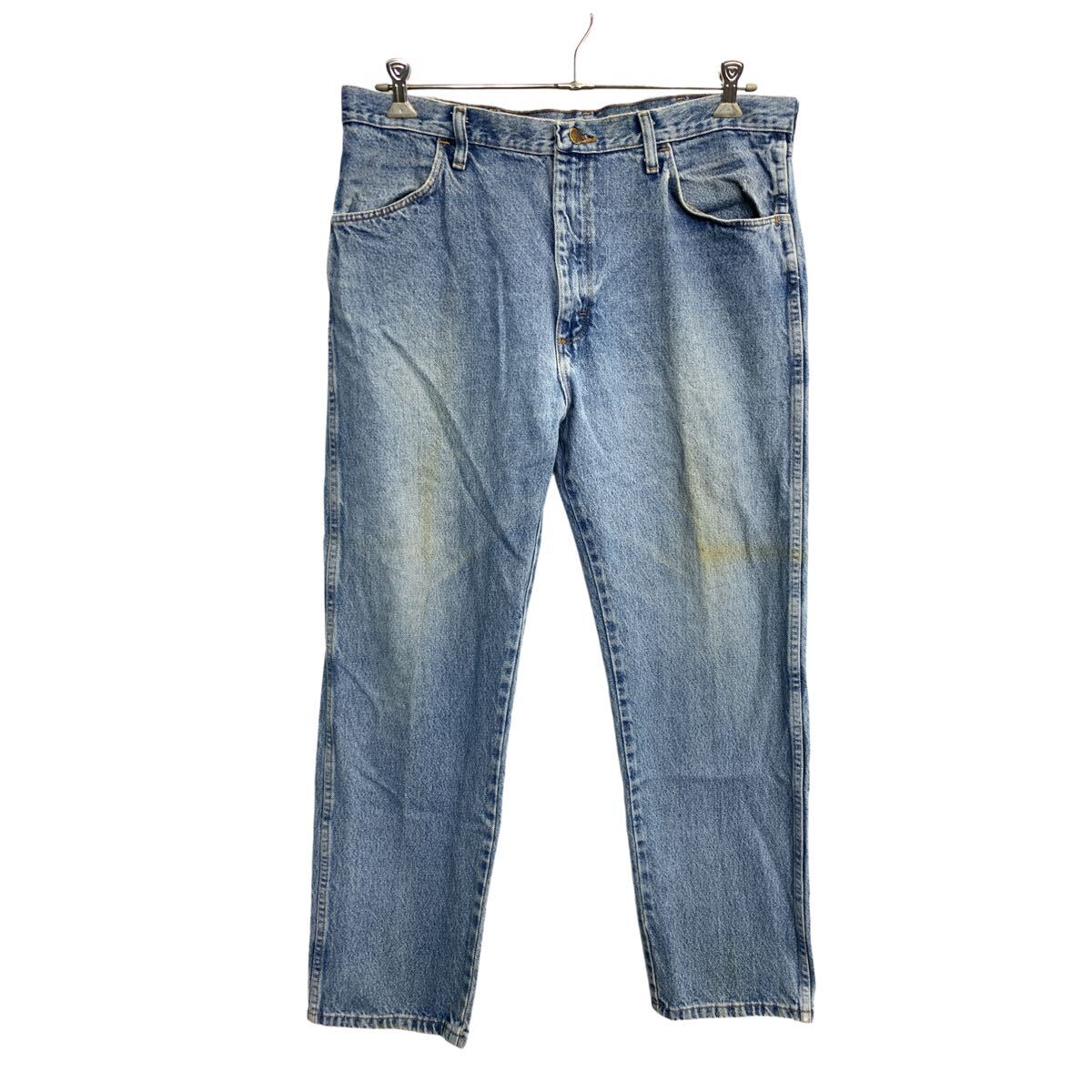  RUSTLER デニムパンツ W38 ラスラー ビッグサイズ ブルー コットン メキシコ製 古着卸 アメリカ仕入 2410-193