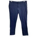 【中古】【古着】 TOMMY HILFIGER スラックス W42 トミーヒルフィガー ビッグサイズ ダークネイビー 古着卸 アメリカ仕入 2410-219(4)