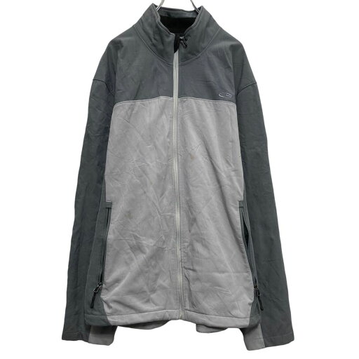 【中古】【古着】 champion ジャケット チャンピオン XL グレー ビッグサイズ 裏起毛 ブルゾン 古着卸 アメリカ仕入 a610-5657 【中古】【古着】 champion ジャケット チャンピオン XL グレー ビッグサイズ 裏起毛 ブルゾン 古着卸 アメリカ仕入 a610-5657