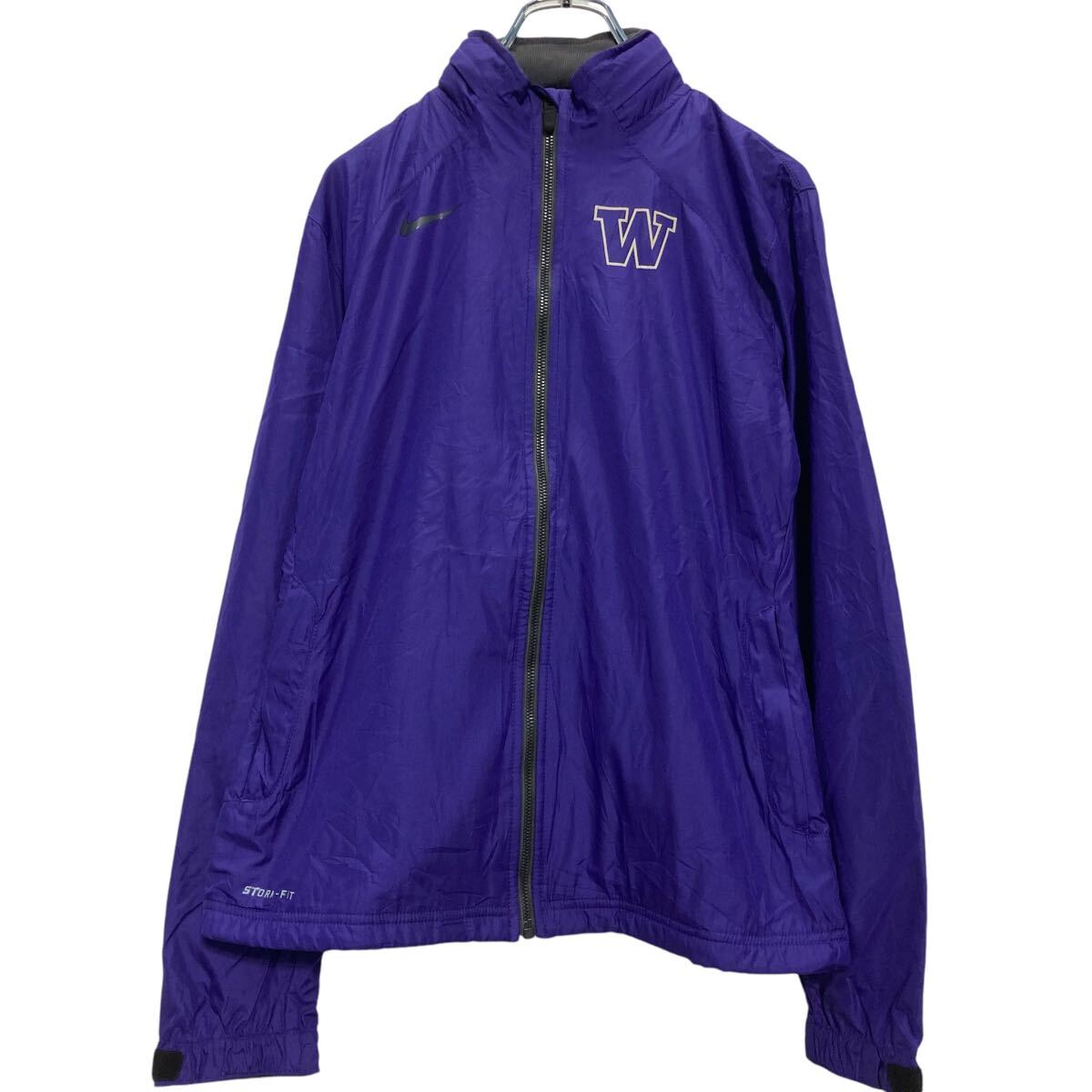 ナイキ アクアギア リバーシブル ナイロンジャケット パープル Mサイズ