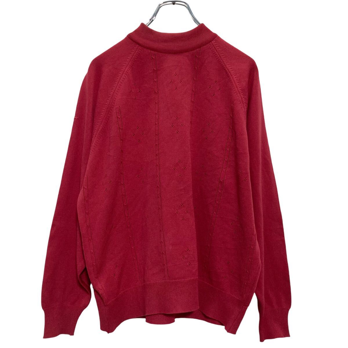Rakuten - 【中古】【古着】 MORTHMOOR ニット トレーナー レディース S ピンク ハイネック ポリエステル 古着卸 アメリカ仕入 a610-6023