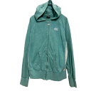 【中古】【古着】 NIKE ジップアップ ロゴスウェット パーカー レディース M ミントグリーン ナイキ 古着卸 アメリカ仕入 a610-6064